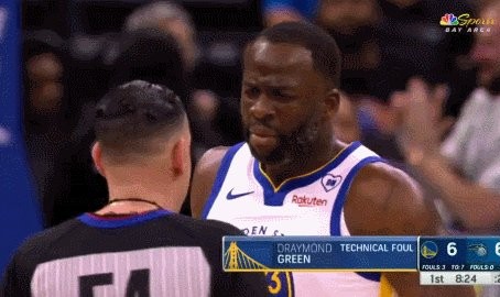 爱游戏APP-出场3分半下班！追梦亵渎裁判被驱逐 库里面露沮丧